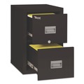 Office Filing Cabinets & Shelves | FireKing 2P1825-CBL Patriot by FireKing 17.75 in. x 25 in. x 27.75 in. 2 Legal/Letter File Drawers 1-Hour Fire Protection Insulated Fire File - Black image number 3