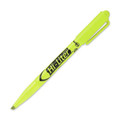 Office Jansan | Avery 23591 HI-LITER Pen-Style Chisel Tip Highlighters - Fluorescent Yellow Ink/Black Barrel (1-Dozen) image number 1