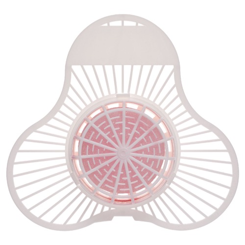 Odor Control | Fresh Products 4USPB-F-012I072M-20 4 oz. Para Urinal Screen with Deodorizer Block - Cherry Scent (1 Dozen) image number 0