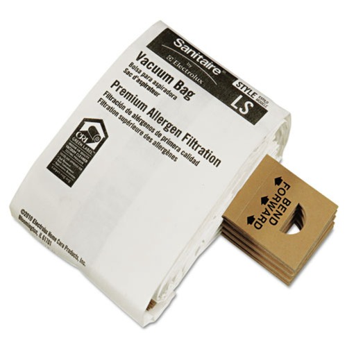 Office Jansan | Sanitaire 63256A Commercial Upright Style LS Vacuum Cleaner Replacement Bags (5/Pack) image number 0