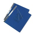 Office Jansan | ACCO A7054073A PRESSTEX 14.88 in. x 11 in. 6 in. Capacity 2 Posts Post Binders with Storage Hooks - Dark Blue image number 1