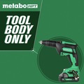 Screw Guns | Metabo HPT W18DAQ4M 18V MultiVolt Brushless Lithium-Ion Cordless Drywall Screw Gun (Tool Only) image number 1