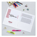 Office Jansan | Avery 47991 11 in. x 8.5 in. 40 Sheet Capacity 2-Pocket Folder - White (25/Box) image number 4