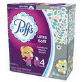 Office Jansan | Puffs 35295PK 2-Ply Ultra Soft Facial Tissue - White (4/Pack) image number 0