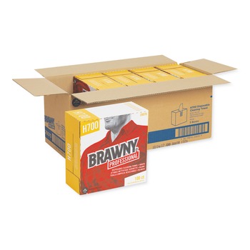 Georgia-Pacific 9.1 in. x 16.5 in. Medium Weight HEF Shop Towels (500/Carton)