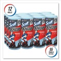 Cleaning & Janitorial Supplies | Scott 75147 9.4 in. x 11 in. Standard Shop Towels - Blue (55/Roll 12 Rolls/Carton) image number 5