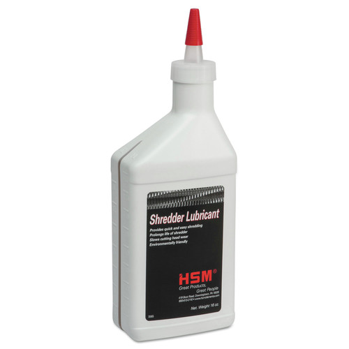 Office Jansan | HSM of America 3200000002 16 oz Shredder Oil Bottle image number 0