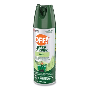 PRODUCTS | OFF! 616304 Deep Woods 4 oz. Dry Insect Repellent - Neutral (12-Piece/Carton)