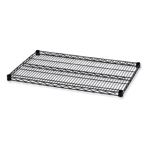  | Alera ALESW583624BL Industrial Wire Shelving 36 in. x 24 in. Extra Wire Shelves - Black (2-Piece/Carton) image number 0