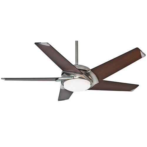 Ceiling Fans | Casablanca 59164 54 in. Stealth DC Brushed Nickel Ceiling Fan with Light and Remote image number 0