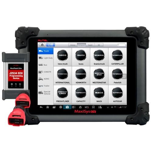 Autel MS908CV MaxiSYS CV Commercial Vehicle Diagnostic System image number 0