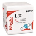 Paper Towels and Napkins | WypAll 05812 L30 Quarter Fold 12.5 in. x 12 in. Towels (90/Polypack, 12 Polypacks/Carton) image number 1