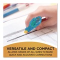 Office Jansan | BIC WOTM11 Wite-Out Brand 0.2 in. x 26.2 ft. Non-Refillable Mini Correction Tape - Assorted (1-Dozen) image number 7