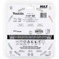 Circular Saw Blades | Makita E-12821 7-1/4 in. 60T Carbide-Tipped Max Efficiency Saw Blade image number 2