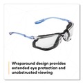 Eye Protection | 3M 11872-00000-20 CCS Protective Eyewear with Foam Gasket - Blue Plastic Frame/Clear Polycarbonate Lens image number 3