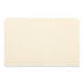 Office Jansan | Universal UNV16123EE 2-Ply 1/3-Cut Assorted Top Tab File Folders - Legal Size, Manila (100/Box) image number 2
