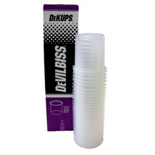 Paint and Body | DeVilbiss 802101 32-Piece DeKups 24 oz. Disposable Cups and Lids Set image number 0