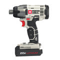 Impact Drivers | Factory Reconditioned Porter-Cable PCC641LBR 20V MAX Cordless Lithium-Ion 1/4 in. Hex Impact Driver Kit image number 2