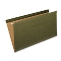 Bulk Savings Pricing 2 | Pendaflex 04153 Straight Tabs Legal Size Reinforced Hanging File Folders - Standard Green (25/Box) image number 3