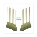 Brooms | Boardwalk BWK932CCT 56 in. Corn Fiber Bristles Warehouse Broom - Natural (12/Carton) image number 3