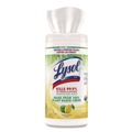 Cleaning & Janitorial Supplies | LYSOL Brand 19200-49128 1-Ply 7 in. x 7.25 in. Disinfecting Wipes II - Fresh Citrus Scent, White (6/Carton) image number 3