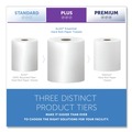Cleaning & Janitorial Supplies | Scott 01000 8 in. x 1000 ft. 1.5 in. Core 1-Ply Essential High Capacity Hard Roll Towels - White (12 Rolls/Carton) image number 3