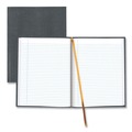 Notebooks & Pads | Blueline A10.97 10.75 in. x 8.5 in. Sheets Medium/College Rule 1-Subject Executive Notebook with Ribbon Bookmark - Cool Gray Cover image number 0
