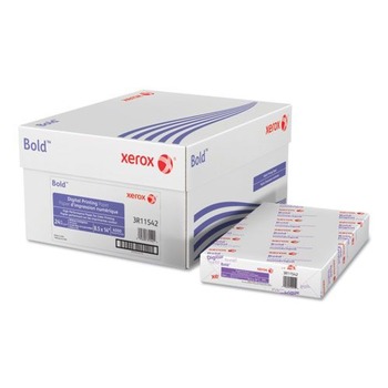 Xerox 500 Sheets/Ream, 8 Reams/Carton Bold 98 Bright 8.5 in, x 14 in. Digital Printing Paper - White