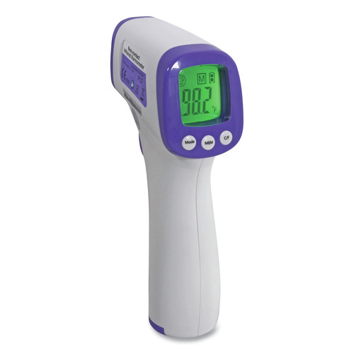 Thermometers | San Jamar THDG986 Non-Contact Infrared Digital Thermometer - White image number 0