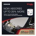 Office Jansan | WypAll 83571 X70 Wipers In A Bucket 13 in. x 10 in. Wipe Refills - White (220/Roll, 3 Rolls/Carton) image number 3