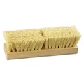 Brooms | Boardwalk BWK3210 10 in. Brush 2 in. White Tampico Bristles Deck Brush Head image number 1