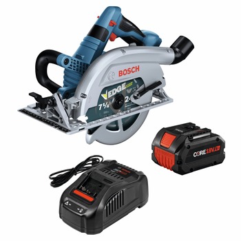 Factory Reconditioned Bosch 18V PROFACTOR Brushless Lithium-Ion 7-1/4 in. Cordless Strong Arm Blade-Left Circular Saw Kit (8 Ah)