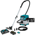 Wet / Dry Vacuums | Makita XCV22PTU 36V (18V X2) LXT Brushless Lithium-Ion 2.1 Gallon Cordless AWS HEPA Filter Dry Dust Extractor / Vacuum Kit with 2 Batteries (5 Ah) image number 15