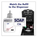 Labor Day Sale! Save $30 off $199! | PURELL 6530-01 CS6 4.88 in. x 8.8 in. x 11.38 in. 1,200 mL Soap Touch-Free Dispenser - White (1/Carton) image number 5