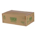 Labor Day Sale! Save $30 off $199! | Eco-Products EP-SBS64LID Salad Bowl Lids for 64 oz. Squat 9.5 in. Diameter Plastic Salad Bowls - Clear (300/Carton) image number 3