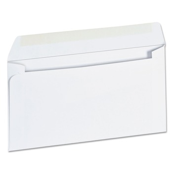Universal #6-3/4 Square Flap Open-Side Gummed Business Envelope - White (500/Box)