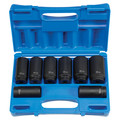  | Grey Pneumatic 1708SN 8-Piece 1/2 in. Drive 12-Point Metric Deep Axle Nut Impact Socket Set image number 1