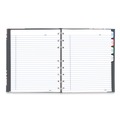Notebooks & Pads | Blueline A6016.01 NotePro 9.25 in. x 7.25 in. Sheets Medium/College Rule 1-Subject Notebook - Pink/Gray Cover image number 3