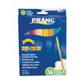 Pencils | Prang X22118 3 mm 2B Duo-Color Colored Pencil Sets - Assorted Lead and Barrel Colors (18/Set) image number 0