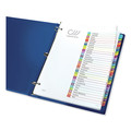 Office Jansan | Avery 11846 Ready Index 11 in. x 8.5 in. 1-Tab 1 to 31 Customizable TOC Dividers - White/Multicolor Tabs (1-Set) image number 2