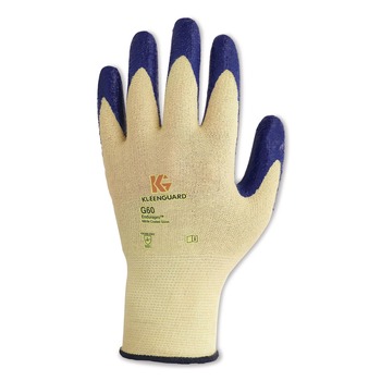 KleenGuard 12 Pairs KleenGuard G60 Cut-Resistant Nitrile Coated Gloves - X-Large, Yellow/Blue