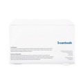Cleaning & Janitorial Supplies | Boardwalk BWKK2500B 14.17 in. x 16.73 in. Premium Half-Fold Toilet Seat Covers - White (250/Sleeve, 10 Sleeves/Carton) image number 3