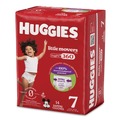 Cleaning & Janitorial Supplies | Huggies 56609 Little Movers HuggFit 360 Degree - Size 7/Disney Design (14/Pack) image number 4