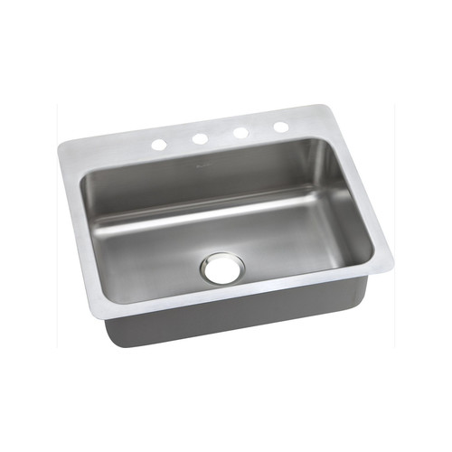 Fixtures | Elkay DSESR127225 Dayton Elite Universal Mount 27 in. x 22 in. Single Basin Kitchen Sink (Steel) image number 0
