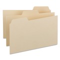 Office Jansan | Smead 57030 1/3-Cut Top Tab Blank 5 in. x 8 in. Card Guides - Manila (100/Box) image number 2