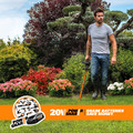 Hedge Trimmers | Worx WG255.1 20V Lithium-Ion 20 in. Dual Action Hedge Trimmer image number 1