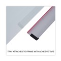 Office & Office Supplies | Universal UNV43234 72 in. x 48 in. Frameless Glass Marker Board - White Surface image number 7