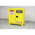 Save an extra 10% off this item! | JOBOX 1-853990 30 Gallon Heavy-Duty Safety Cabinet (Yellow) image number 1