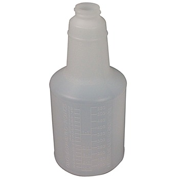 Impact 24 oz. Plastic Bottles with Graduations - Clear (24/Carton)