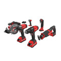 Combo Kits | Factory Reconditioned Craftsman CMCK600D2R 20V Lithium-Ion Cordless 6-Tool Combo Kit (2 Ah) image number 0